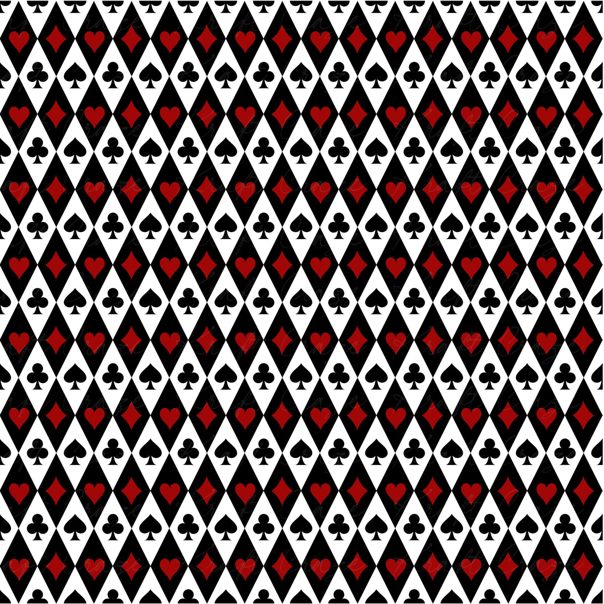 Queen of Hearts Collection 12x12 Vinyl Sheets- 14 Designs Available