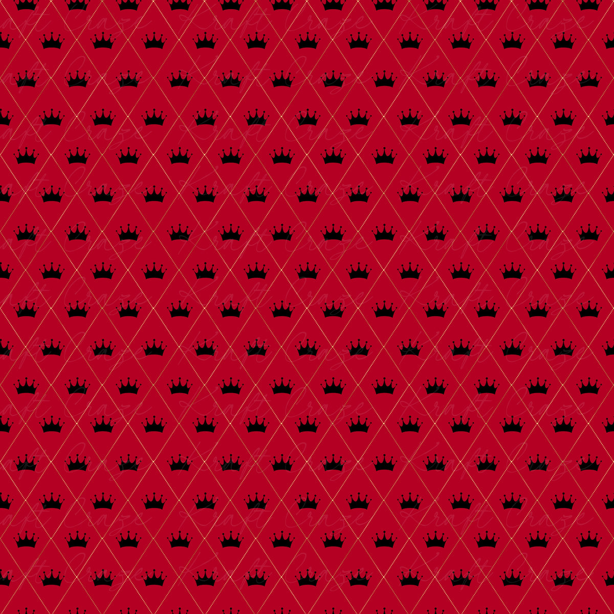 Queen of Hearts Collection 12x12 Vinyl Sheets- 14 Designs Available