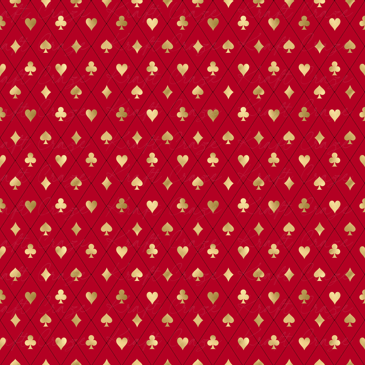 Queen of Hearts Collection 12x12 Vinyl Sheets- 14 Designs Available