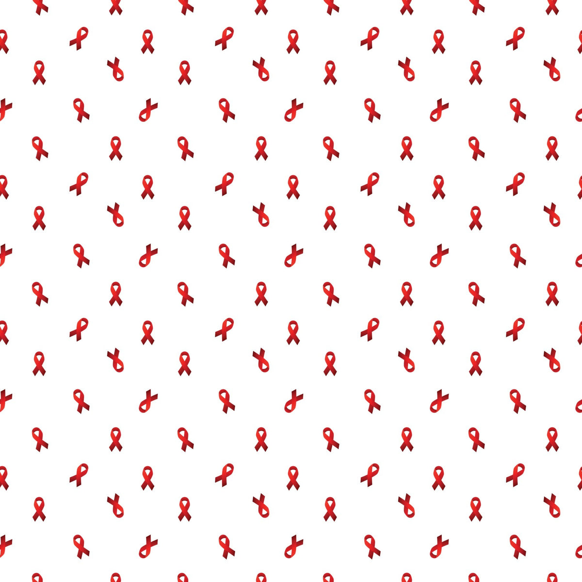 Red Awareness Ribbons - Adhesive Vinyl