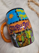 14oz Scooby wine Stainless steel finished Tumbler