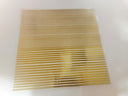 #11 Metallic UV DTF- Straight Lines- available in Gold and Silver