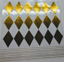 Metallic #95 Argyle available in Rose Gold, Silver, Holo White and Gold
