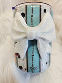 16oz Tiffany Bow Coffee Mug Stainless steel finished Tumbler