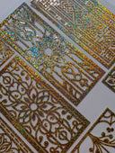 #120 Metallic Decorative Panels 3 colors