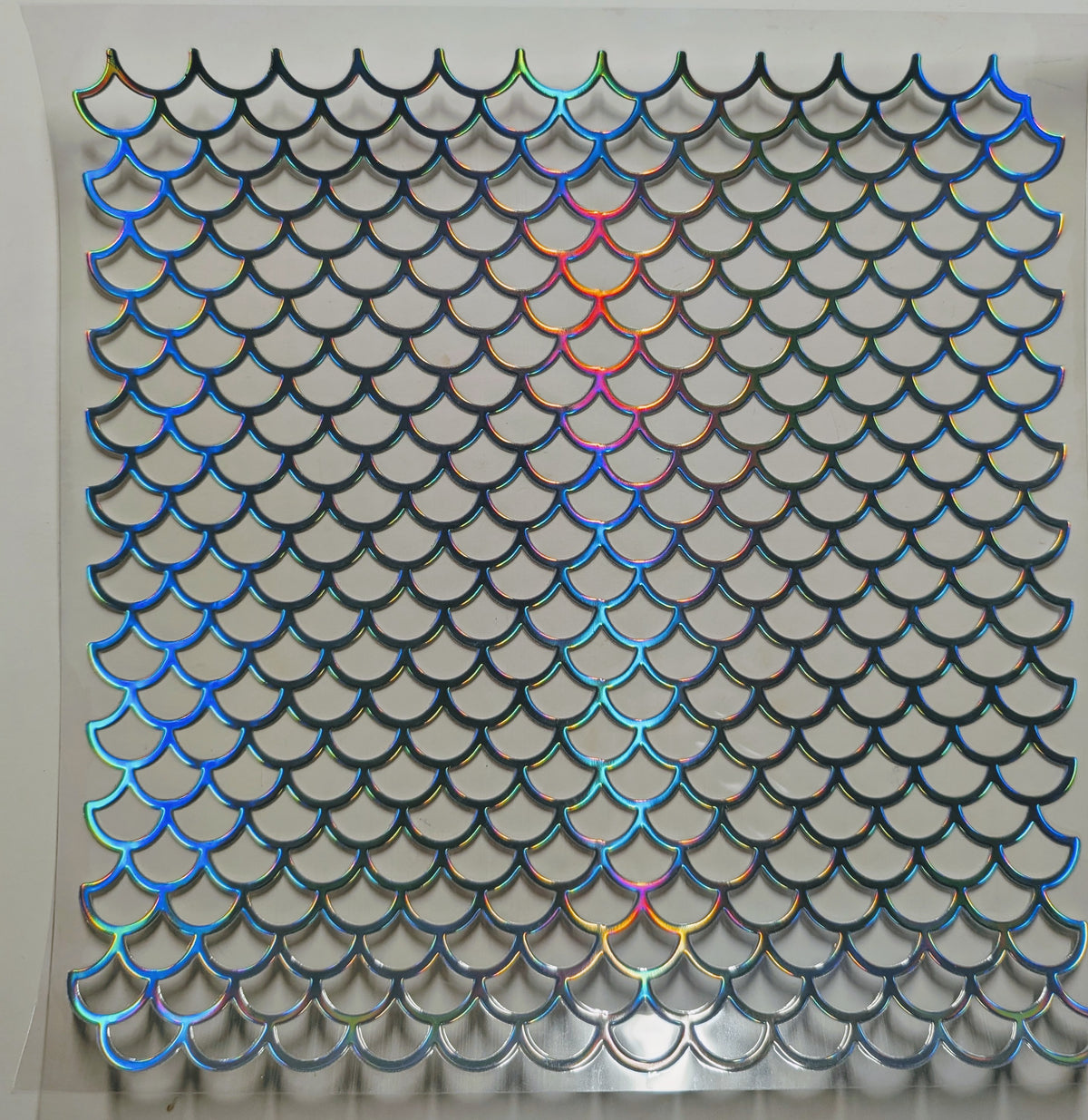 #123 Metallic and Holographic Mermaid scales and outlines  5 colors Options