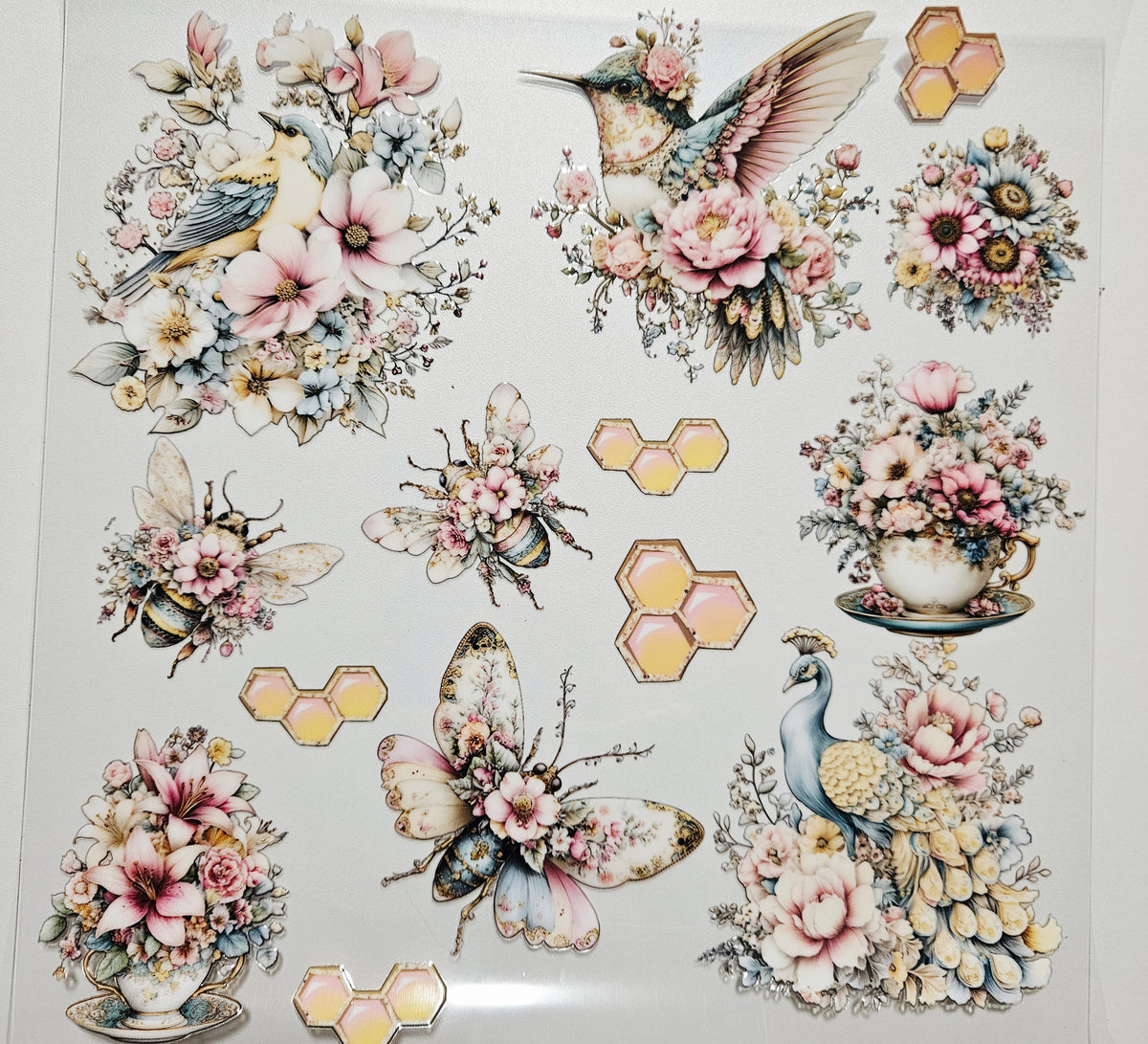 #152 Double sided Bloom Floral