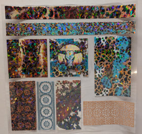 #99 Western Patchwork shattered