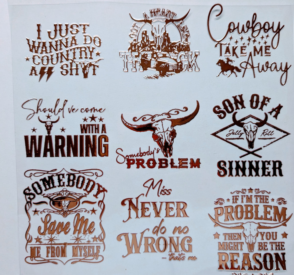 #89 If I'm the problem available in silver and gold
