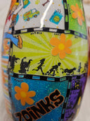 14oz Scooby wine Stainless steel finished Tumbler