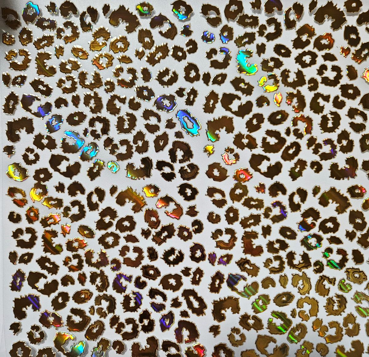 #150 Metallic Fuzzy Leopard