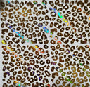 #150 Metallic Fuzzy Leopard