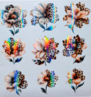 #94 Leopard Floral Holographic