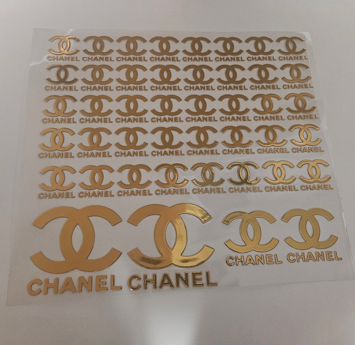 #17 Metallic UV DTF-Bougie- available in Gold and Silver