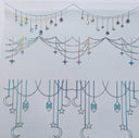 #124 Metallic and Holographic Celestial Garland  5 colors Options