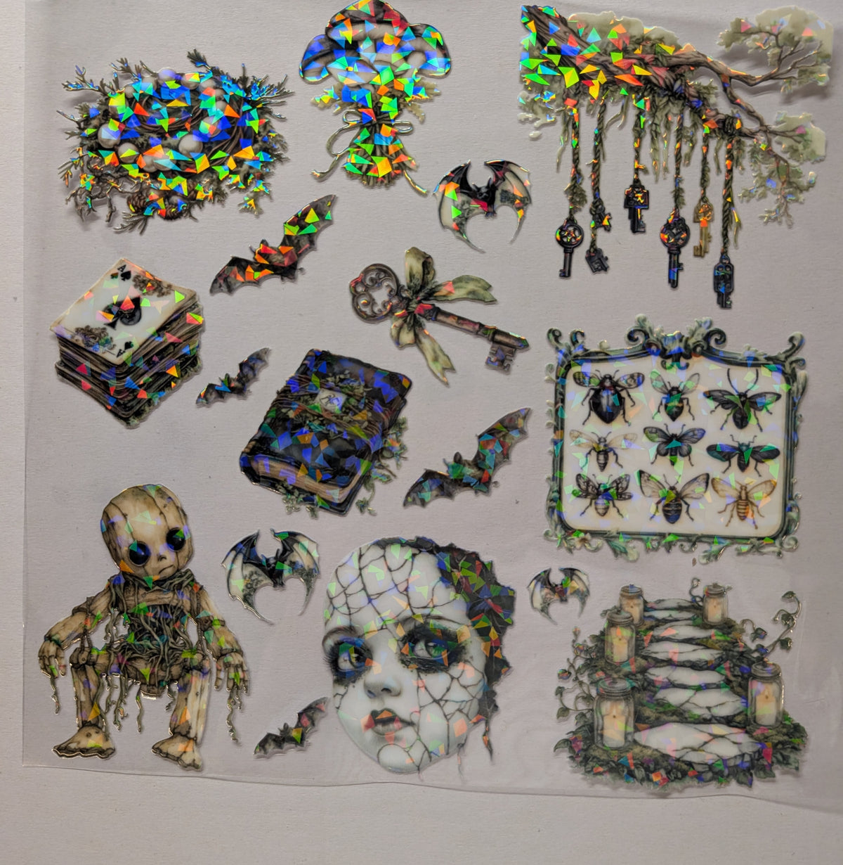 #98 Hex and Bloom Shattered 4 Designs