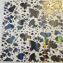 #32 Metallic UV DTF-Cow Spots- available in Gold, Silver, Holo Black, Holo Teal, Holo Pink and holo white