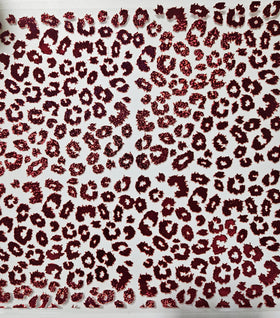 #150 Metallic Fuzzy Leopard