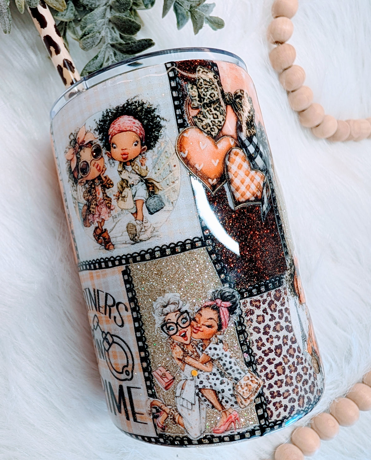 16oz Best Friends  Coffee Mug Stainless steel finished Tumbler