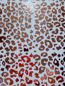 #4 Metallic UV DTF- Leopard- available in Gold, Rose Gold and Silver