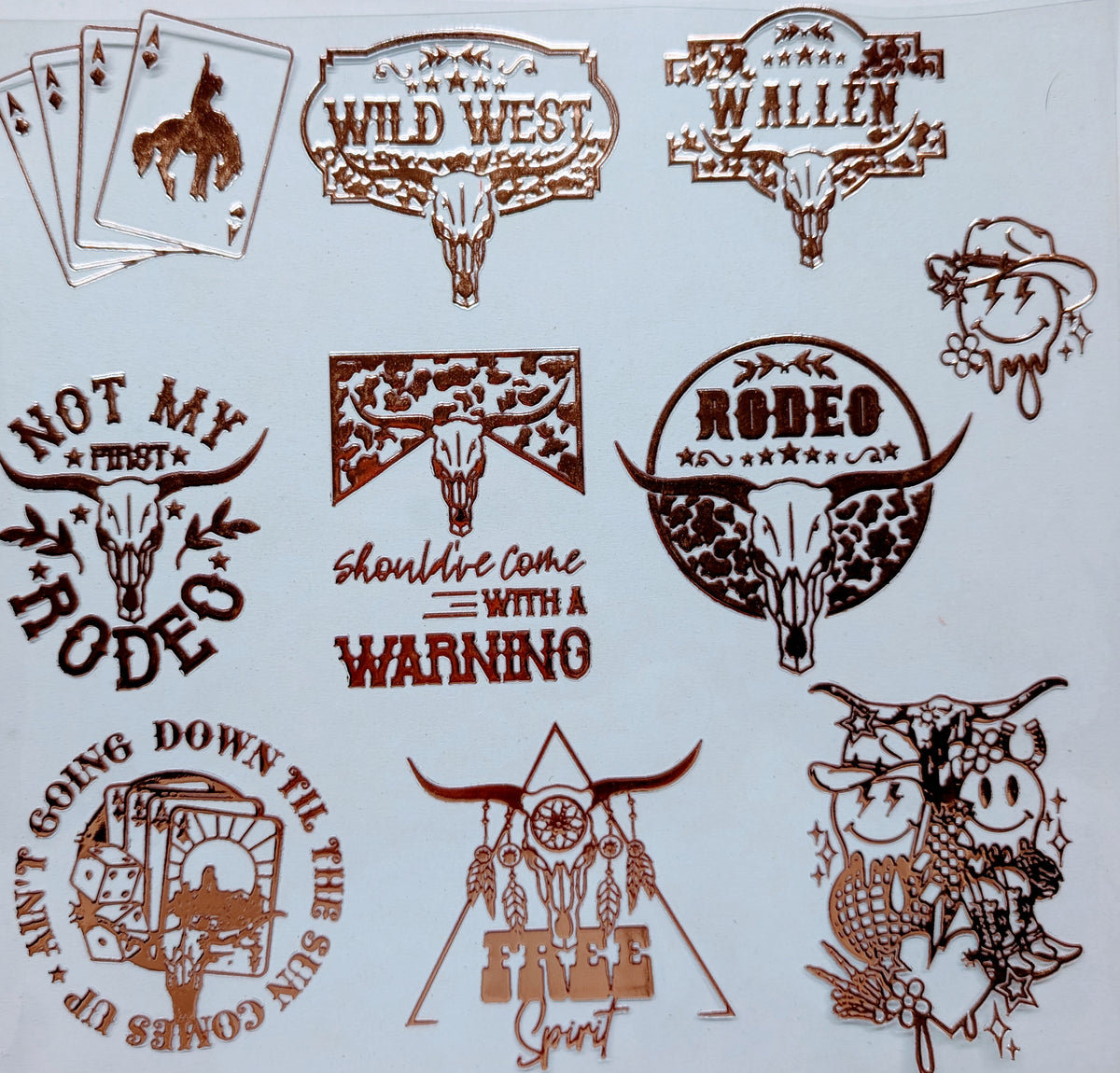 #88 Wild West available in 4 colors