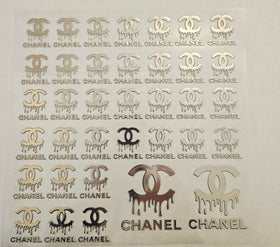 #21 Metallic UV DTF-Bougie- available in Gold and Silver