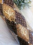 LV Argyle Stainless 20oz tumbler