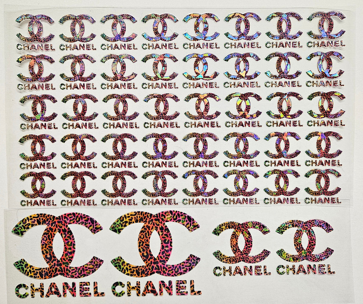 #73 Bougie Leopard Shattered effect