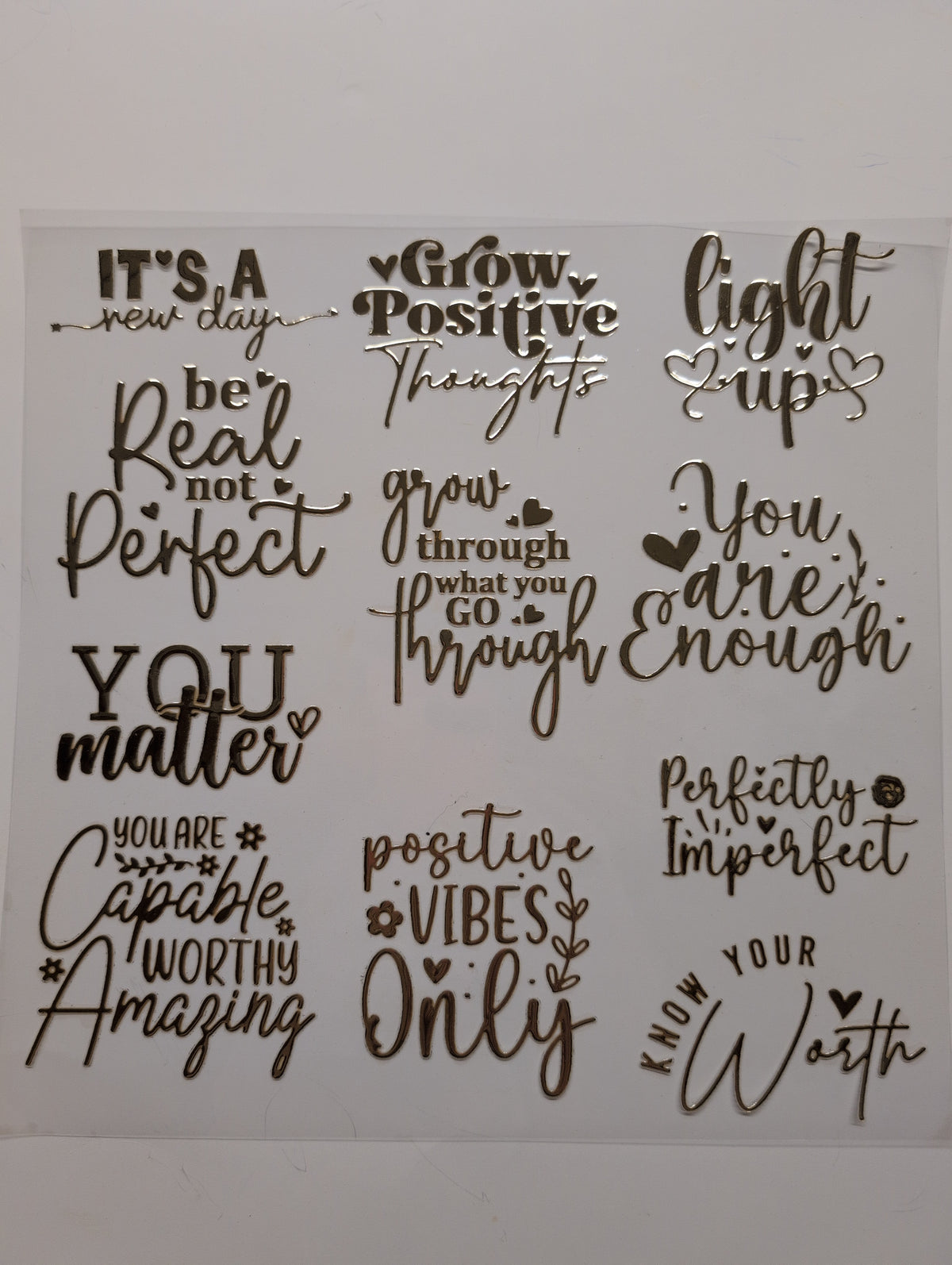 Bloom Box Extras UV DTF Decal sheets 9 design Options  available