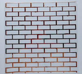 metallic Brick #96 available in Rose Gold, Silver and Gold