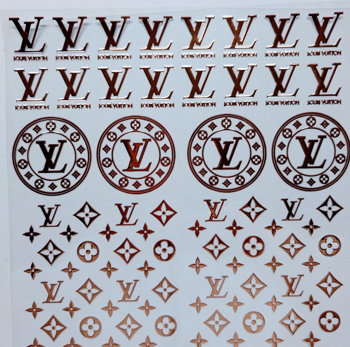 #20 Metallic UV DTF-Bougie- available in Gold and Silver