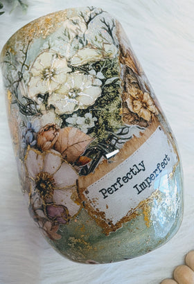 14oz Perfectly imperfect wine Stainless steel finished Tumbler