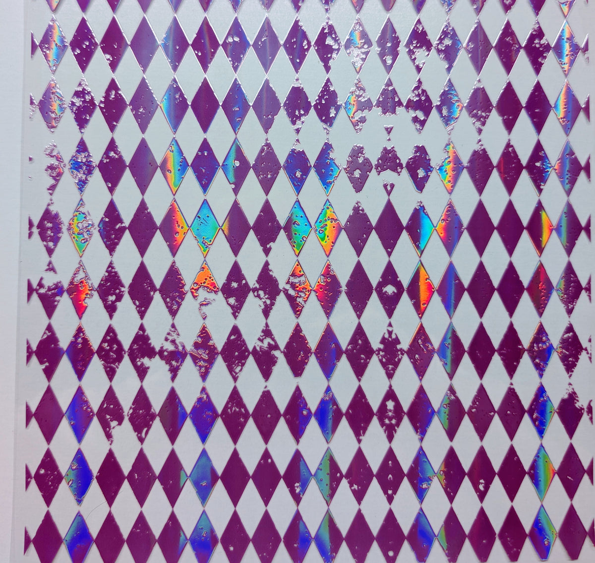 #81 Holographic Harlequin 8 Colors