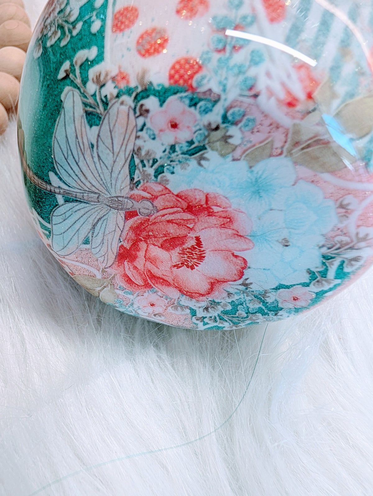 10oz Whisper words of wisdom let it be- dragonfly wine Stainless steel finished Tumbler