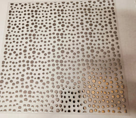 #48 Metallic UV DTF-Polka Dots- available in Gold, Silver, Holo Red