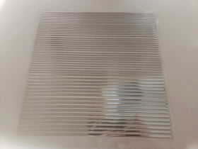 #11 Metallic UV DTF- Straight Lines- available in Gold and Silver