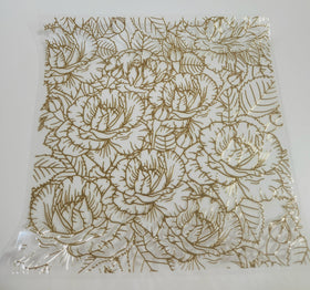 #157 Peonies outline