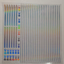 #122 Metallic Zippers 5 colors