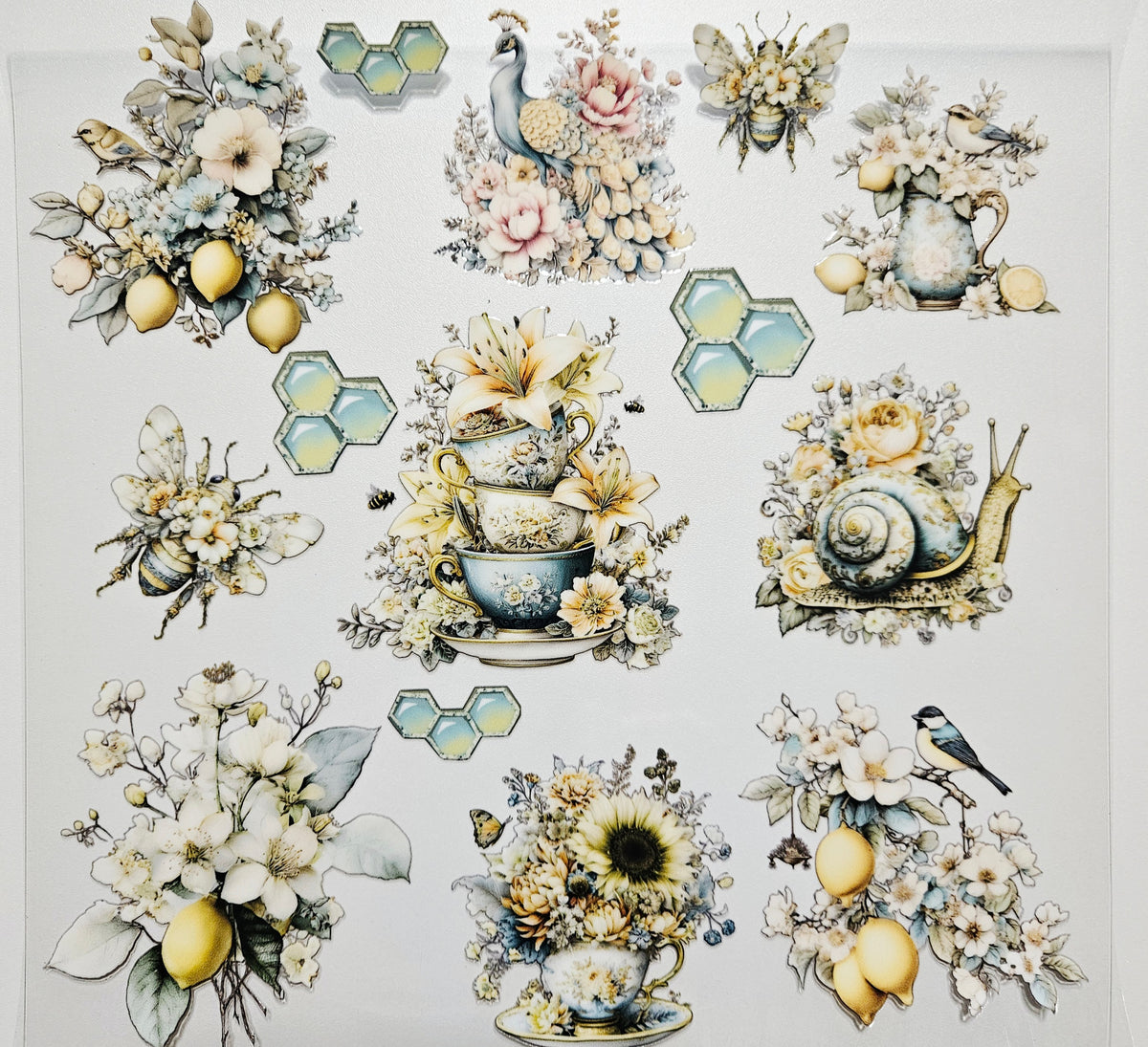 #152 Double sided Bloom Floral
