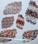 #139 Metallic Leopard and Zebra patches