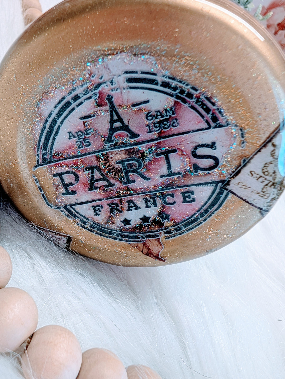 35oz  Paris Stainless steel finished Tumbler