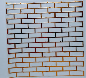 metallic Brick #96 available in Rose Gold, Silver and Gold
