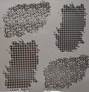 #142 Metallic Houndstooth and Leopard  patches