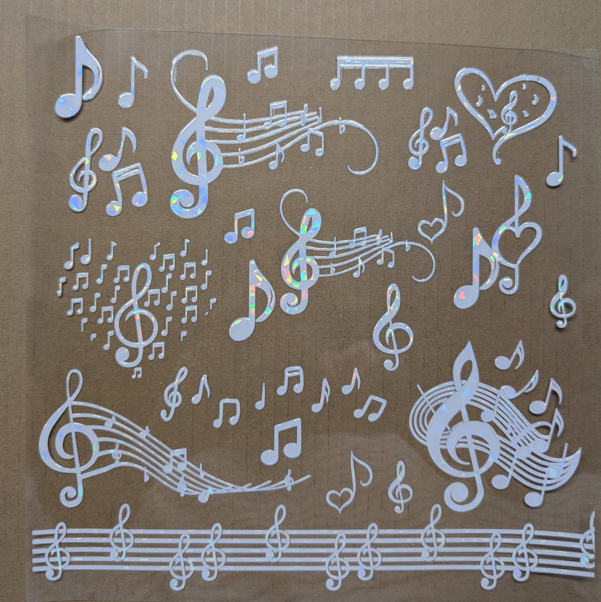 Metallic Notes #115 Metallic Music Notes – Kraft Craze