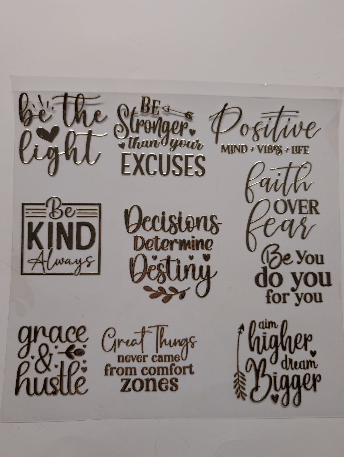 Bloom Box Extras UV DTF Decal sheets 9 design Options  available