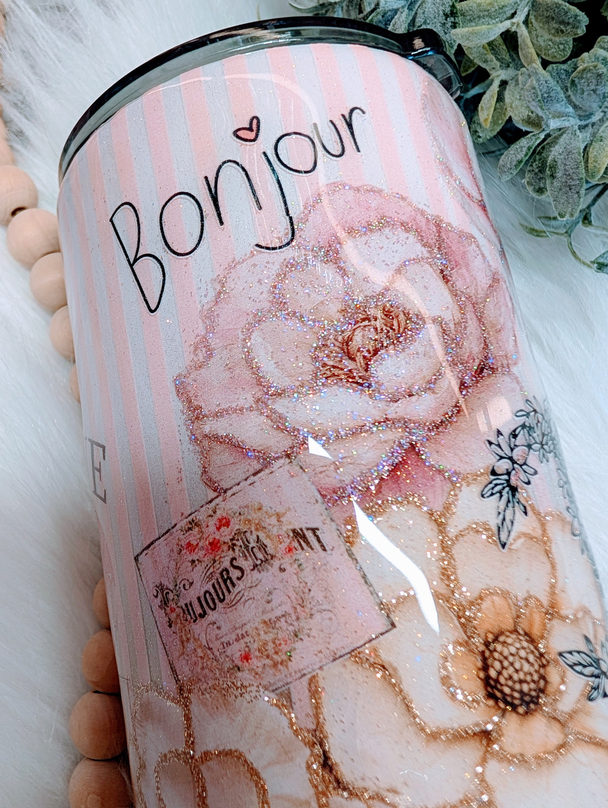 35oz  Paris Stainless steel finished Tumbler