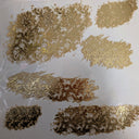 #138 Metalllic Lace patches