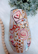 17oz Love stemmy Stainless steel finished Tumbler