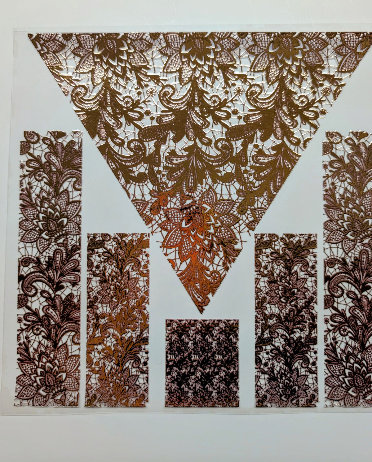 #134 Lace Vsplit Metalliic 4 color options (Copy 2)