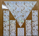 #134 Lace Vsplit Metalliic 4 color options (Copy 2)
